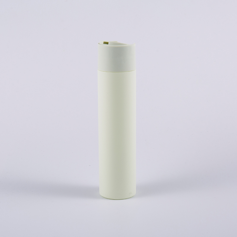 250毫升多色软触感圆形洗护瓶（配备圆盘式瓶盖）