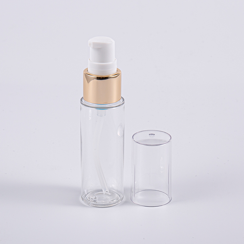 旅行用20 毫升/30 毫升/40 毫升薄型 PETG 乳液瓶（带泵）